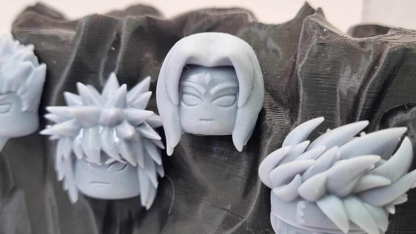 Building toy custom 3D printed ninja head wall!
