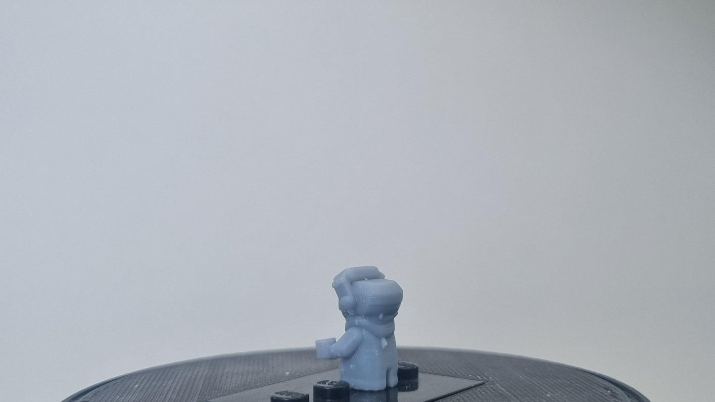 Building toy custom 3D printed galaxy wars tiny mechanic fixer!