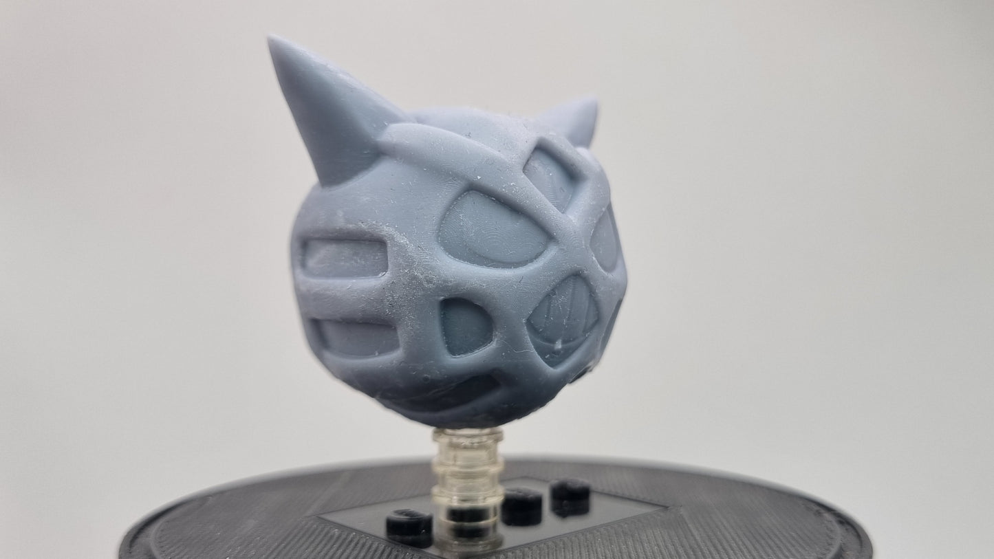 Building toy custom 3D printed animals to catch spikey frost ball!