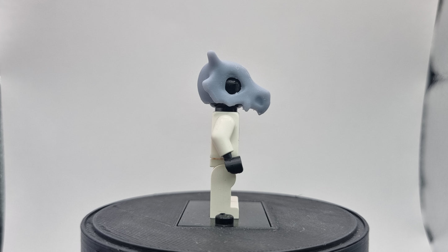 Building toy custom 3D printed animal to catch bone mask!