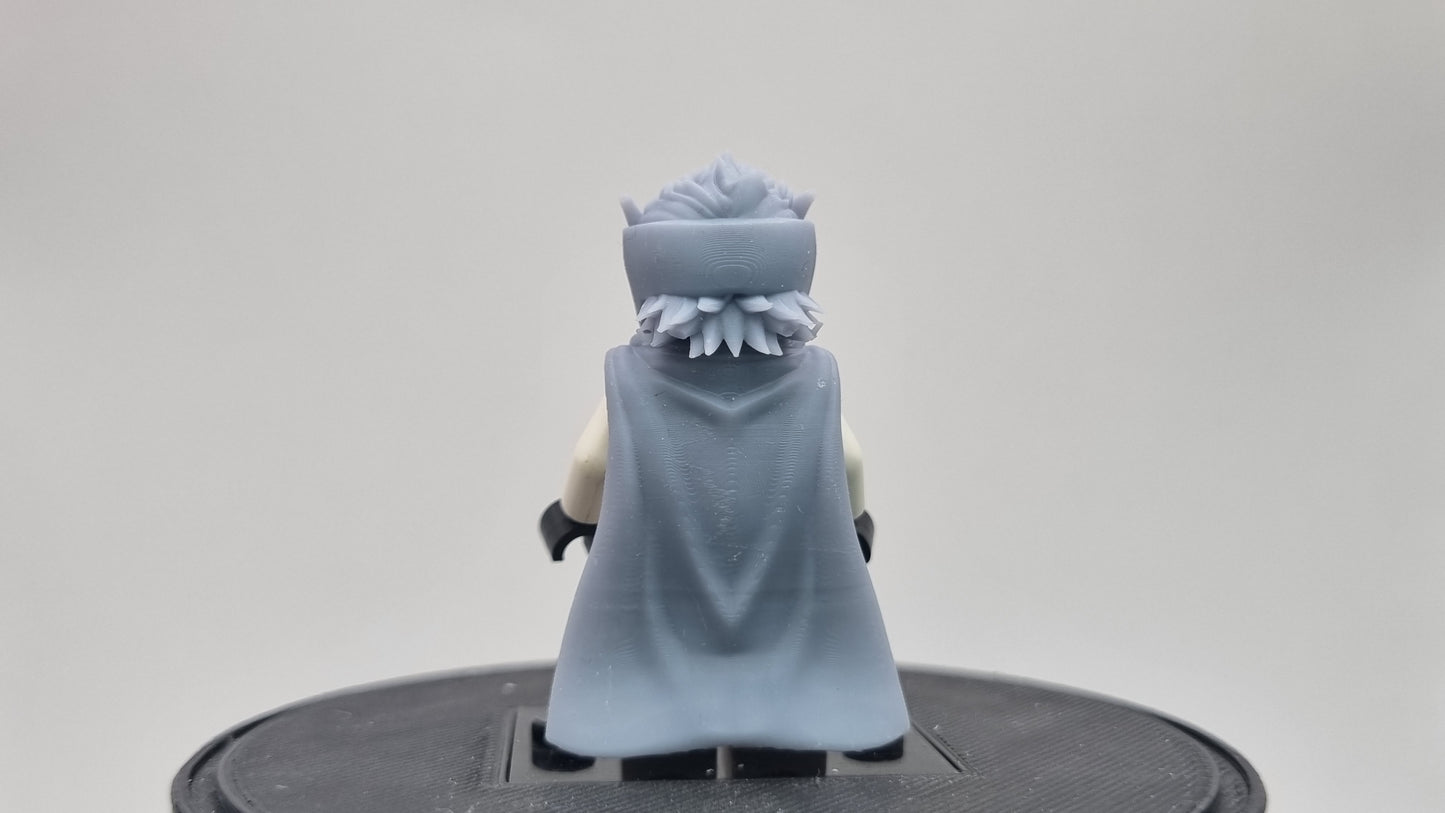 Building toy custom 3D printed hero school guy with a cape!