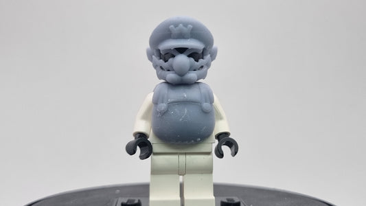 Building toy custom 3D printed evil W blumber!