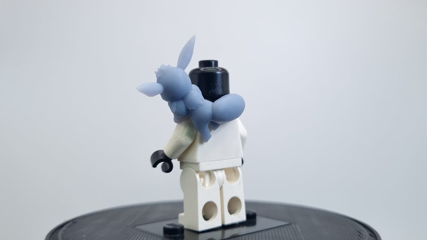 Building toy custom 3D printed animal to catch neck fox!