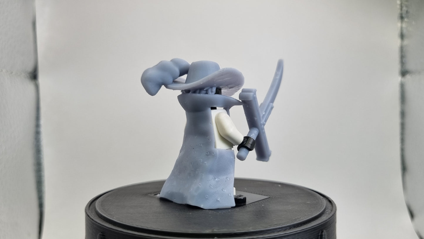 Building toy custom 3D printed best pirate swordsman!