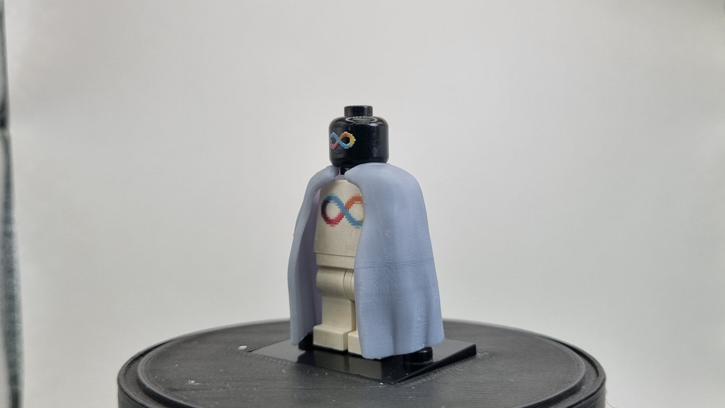 Building toy custom 3D printed galaxy wars dark lord cape!