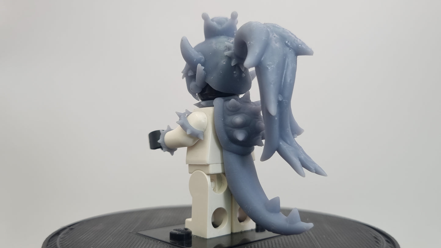 Building toy custom 3D printed turtle princess!