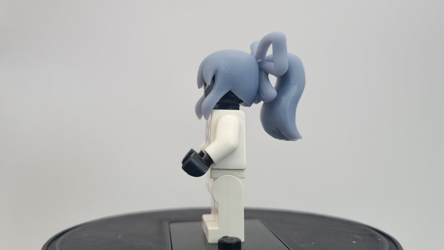 Building toy custom 3D printed bow tie hair!
