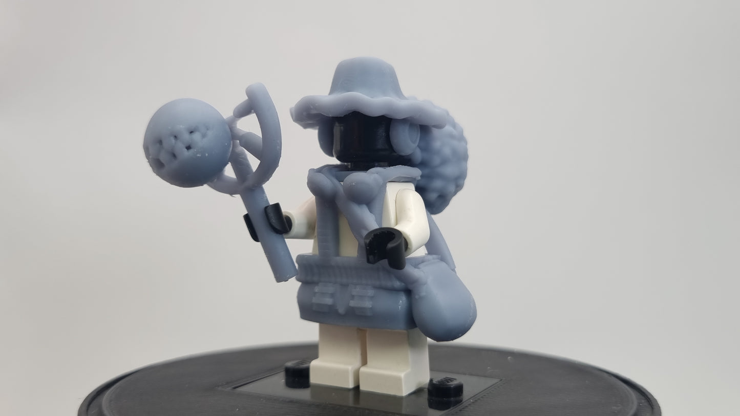Building toy custom 3D printed pirate sniper!