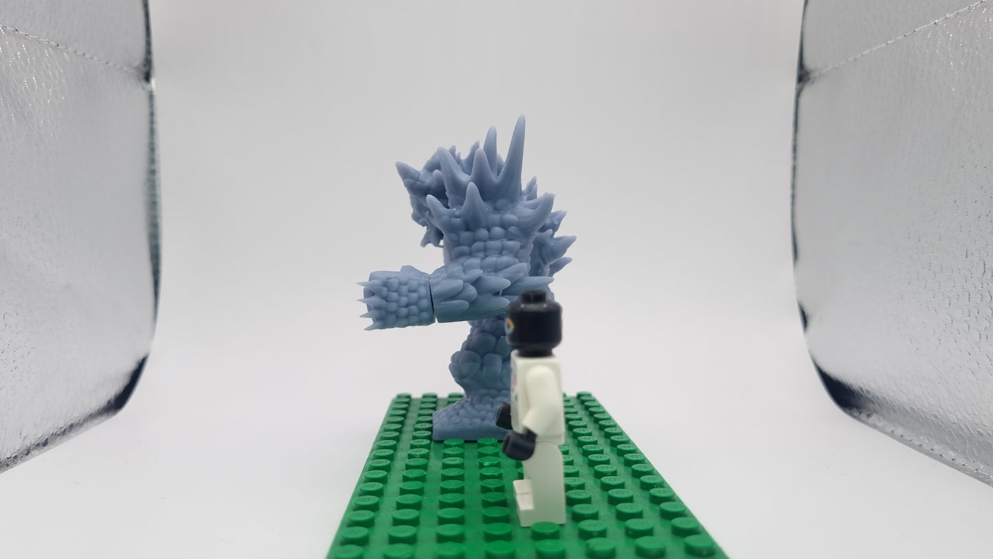 Building toy custom 3D printed super hero bringer of doom!