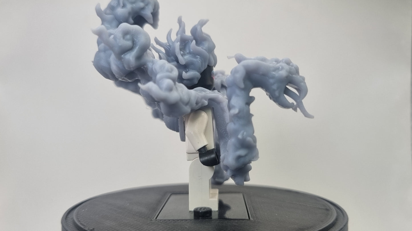 Building toy custom 3D printed pirate snake cloud!
