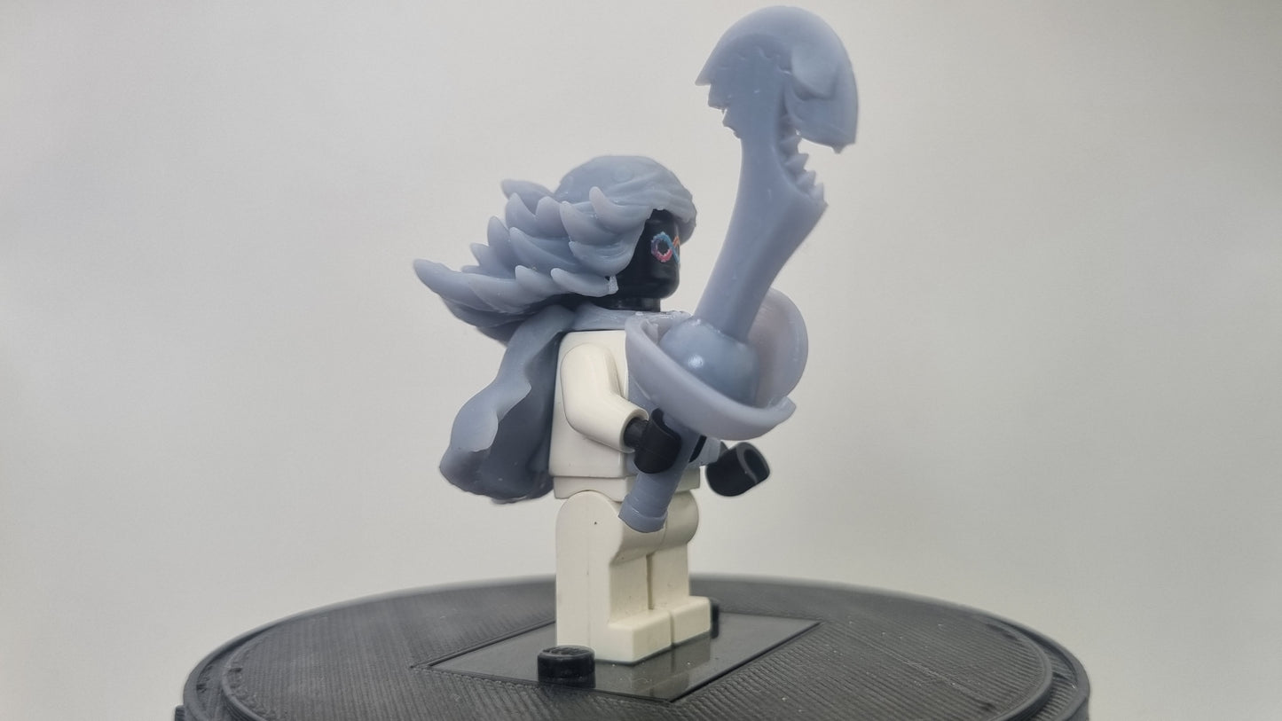 Building toy custom 3D printed mom pirate!