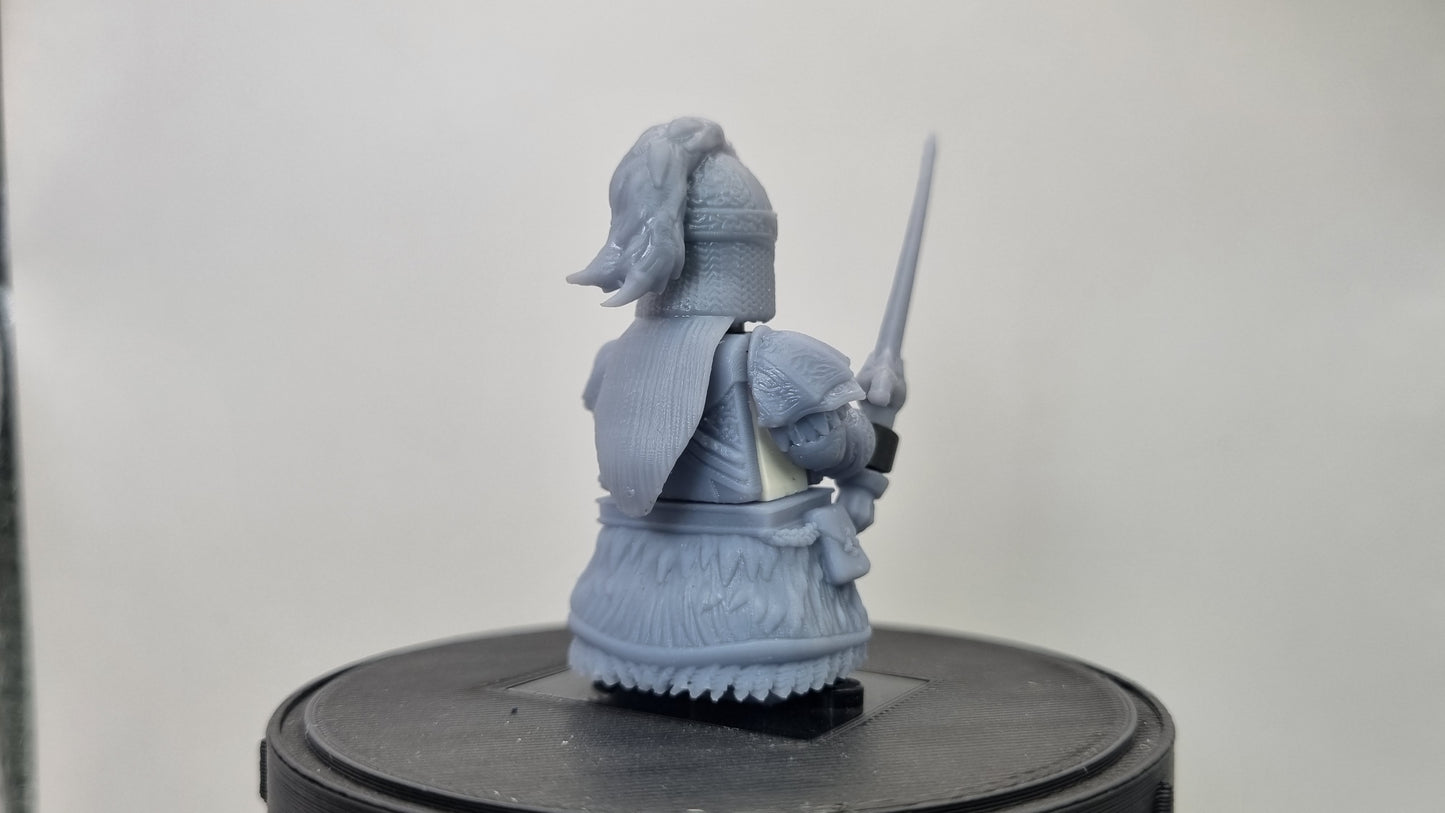 Building toy custom 3D printed elden wolve boss!