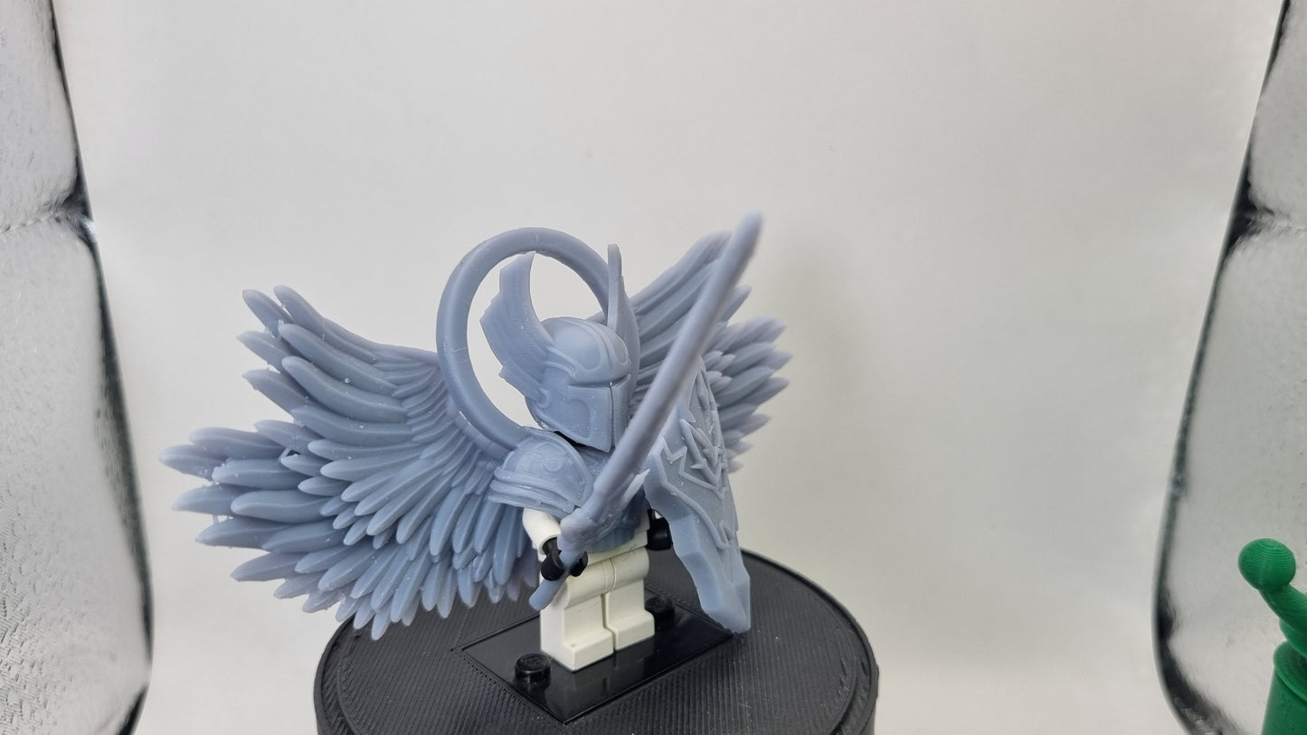 Building toy custom 3D printed winger warrior!