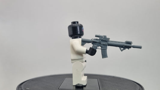 Building toy custom 3D printed long gun! Printed in 12k high resolution resin!