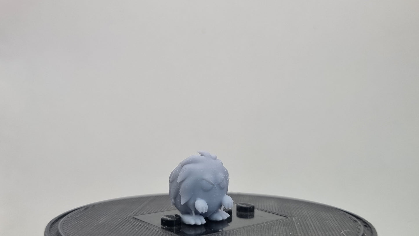 Building toy custom 3D printed card game furry ball!