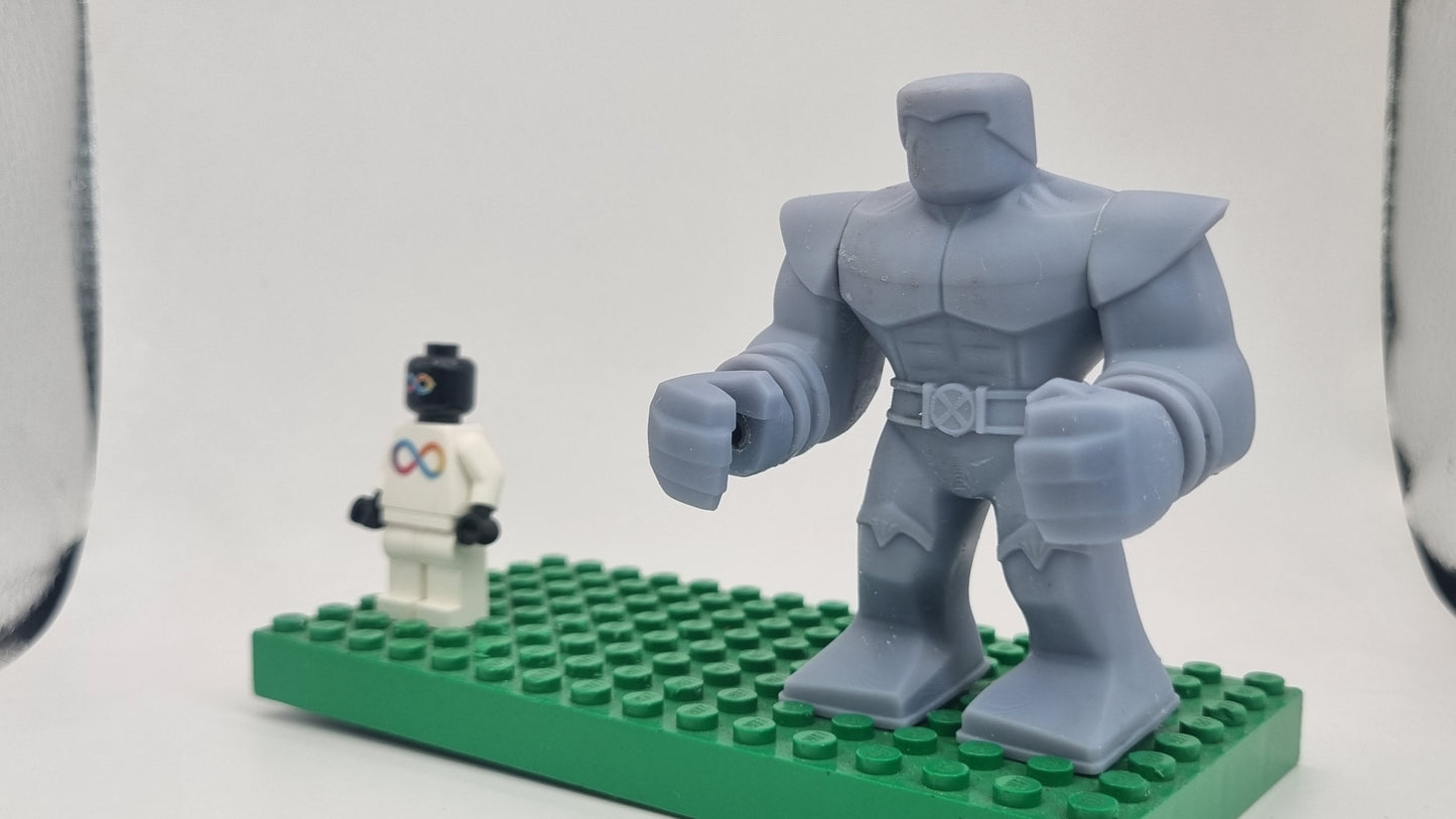 Building toy custom 3D printed russian super hero!