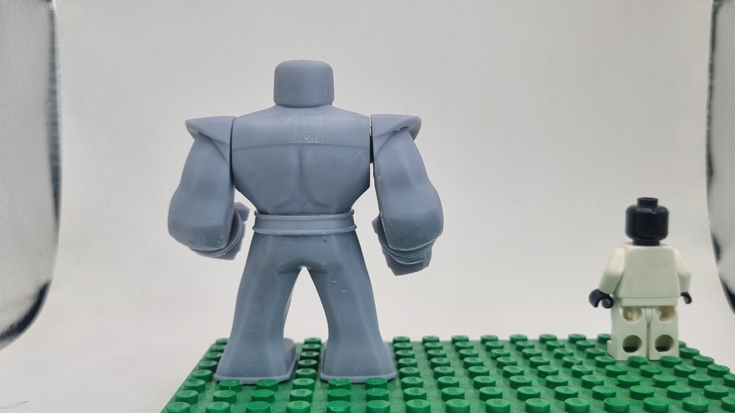 Building toy custom 3D printed russian super hero!