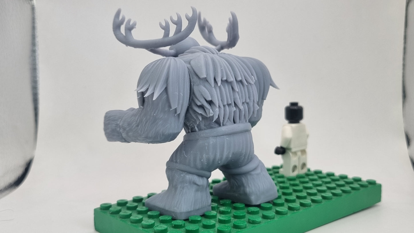 Building toy custom 3D printed pirate reindeer!