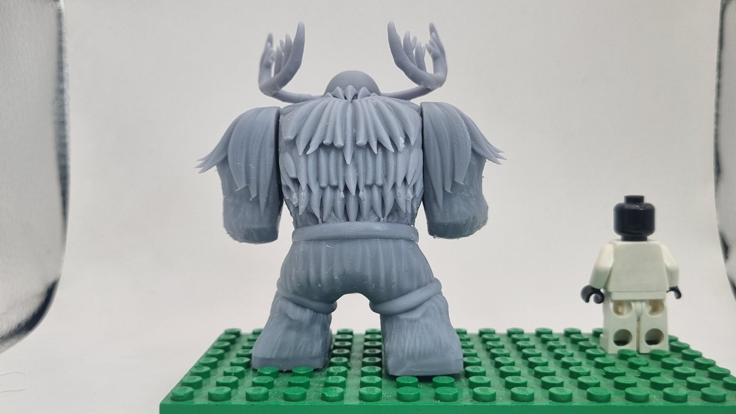 Building toy custom 3D printed pirate reindeer!