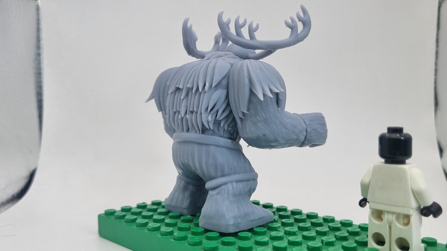 Building toy custom 3D printed pirate reindeer!