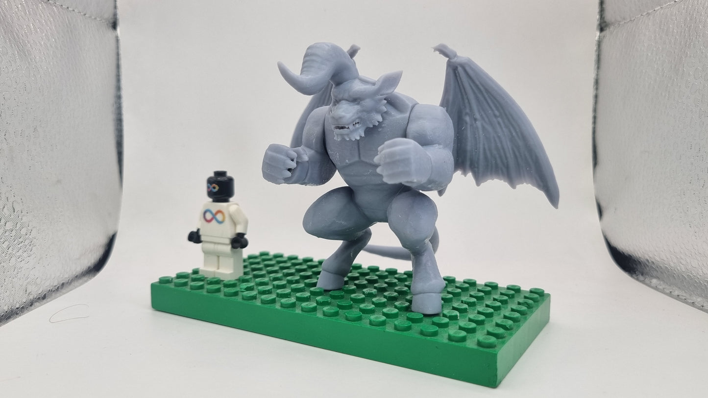 Building toy custom 3D printed dog fighter with wings!