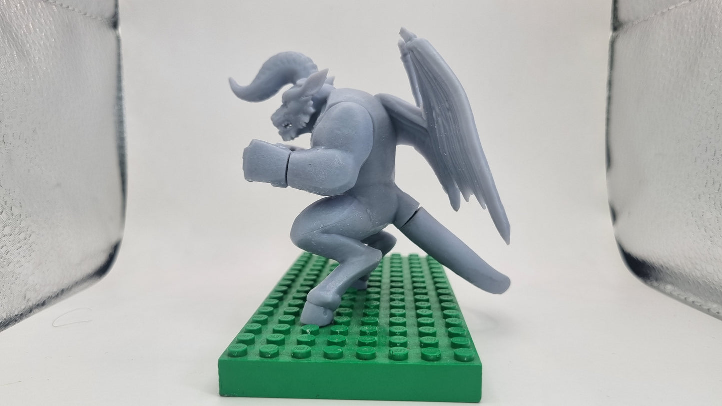Building toy custom 3D printed dog fighter with wings!