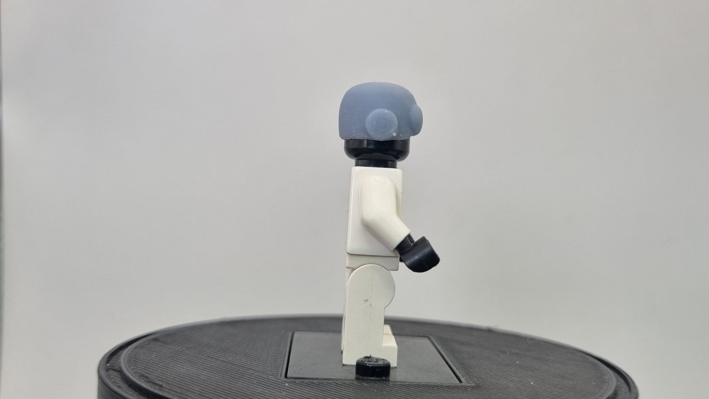 Building toy custom 3D printed super hero glasses helmet!