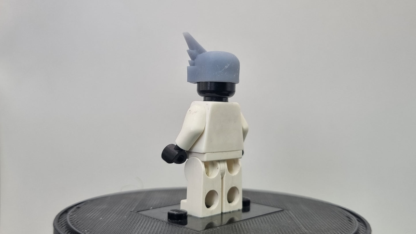 Building toy custom 3D printed super hero ligthing bolt mask!