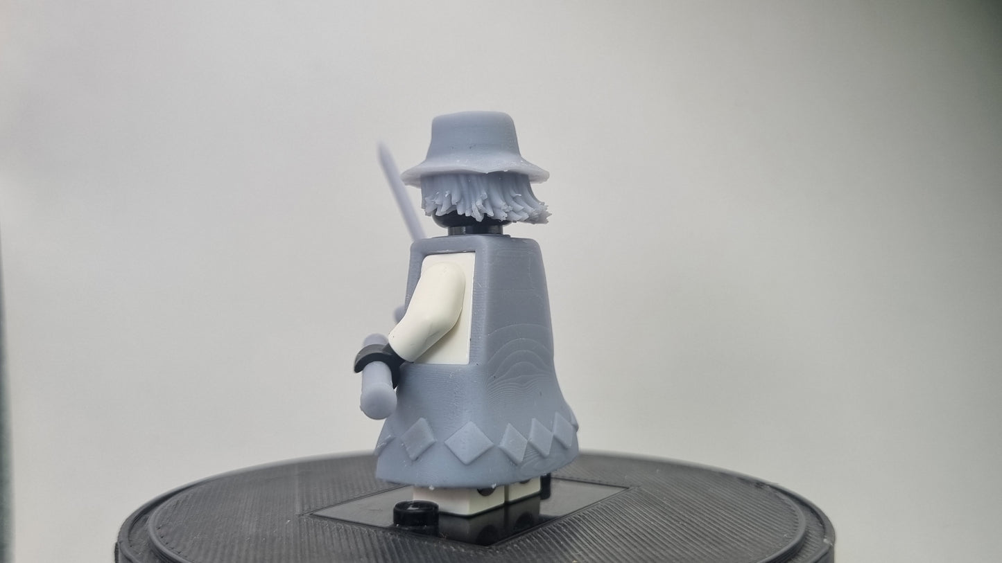 Building toy custom 3D printed soul catcher ship owner!