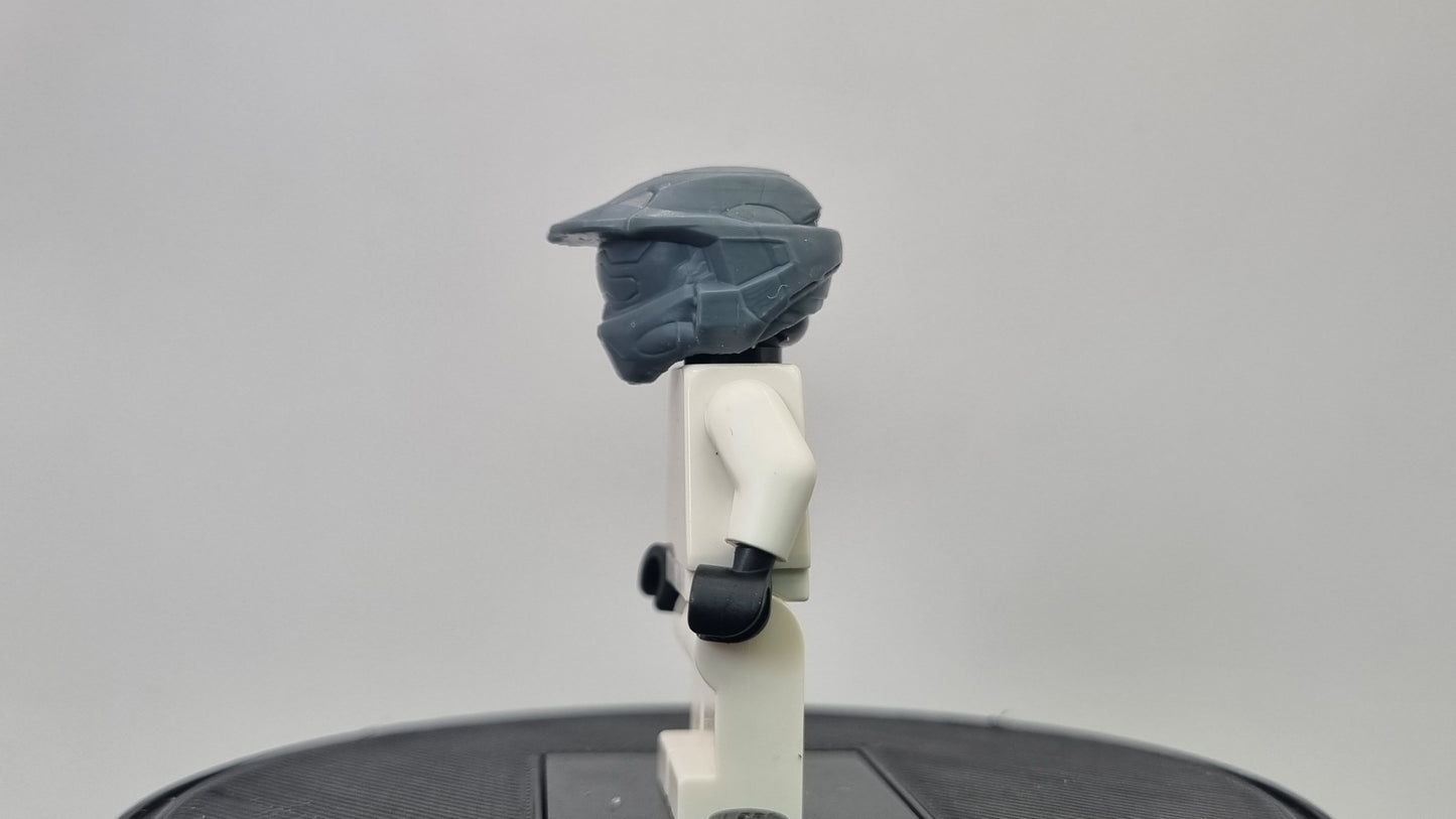 Building toy custom 3D printed the green master helmet printed in 12k! By clayman3d!