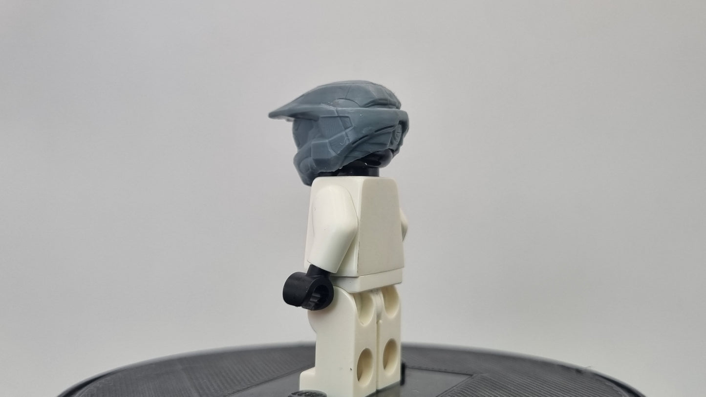 Building toy custom 3D printed the green master helmet printed in 12k! By clayman3d!