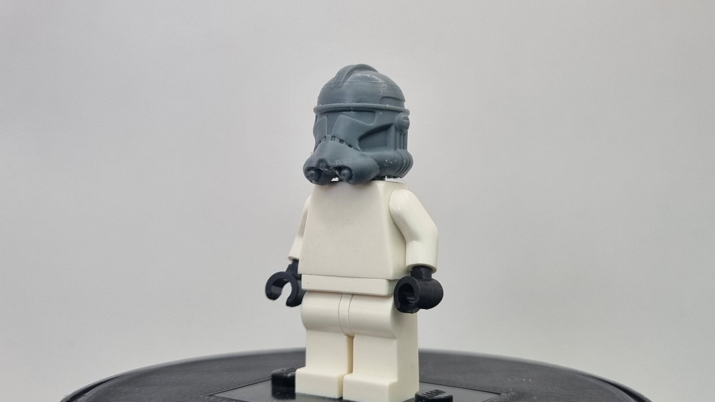 Building toy custom 3D printed v2 galaxy wars helmet printed in 12k! By clayman3d