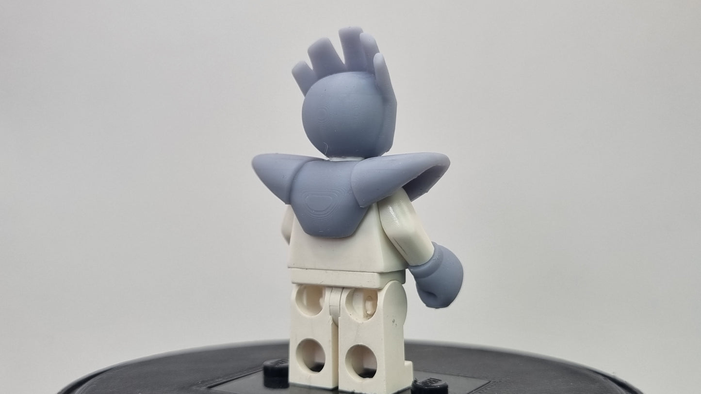 Building toy custom 3D printed animal to catch that's ready to fight!