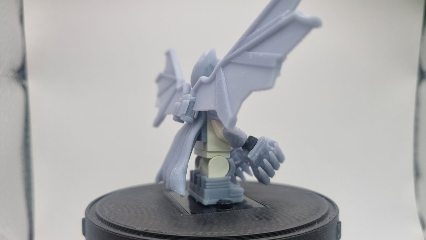 Building toy custom 3D printed super hero bat with wings warmor set!