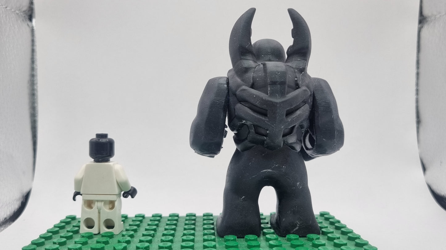 Building toy custom 3D printed big beetle!