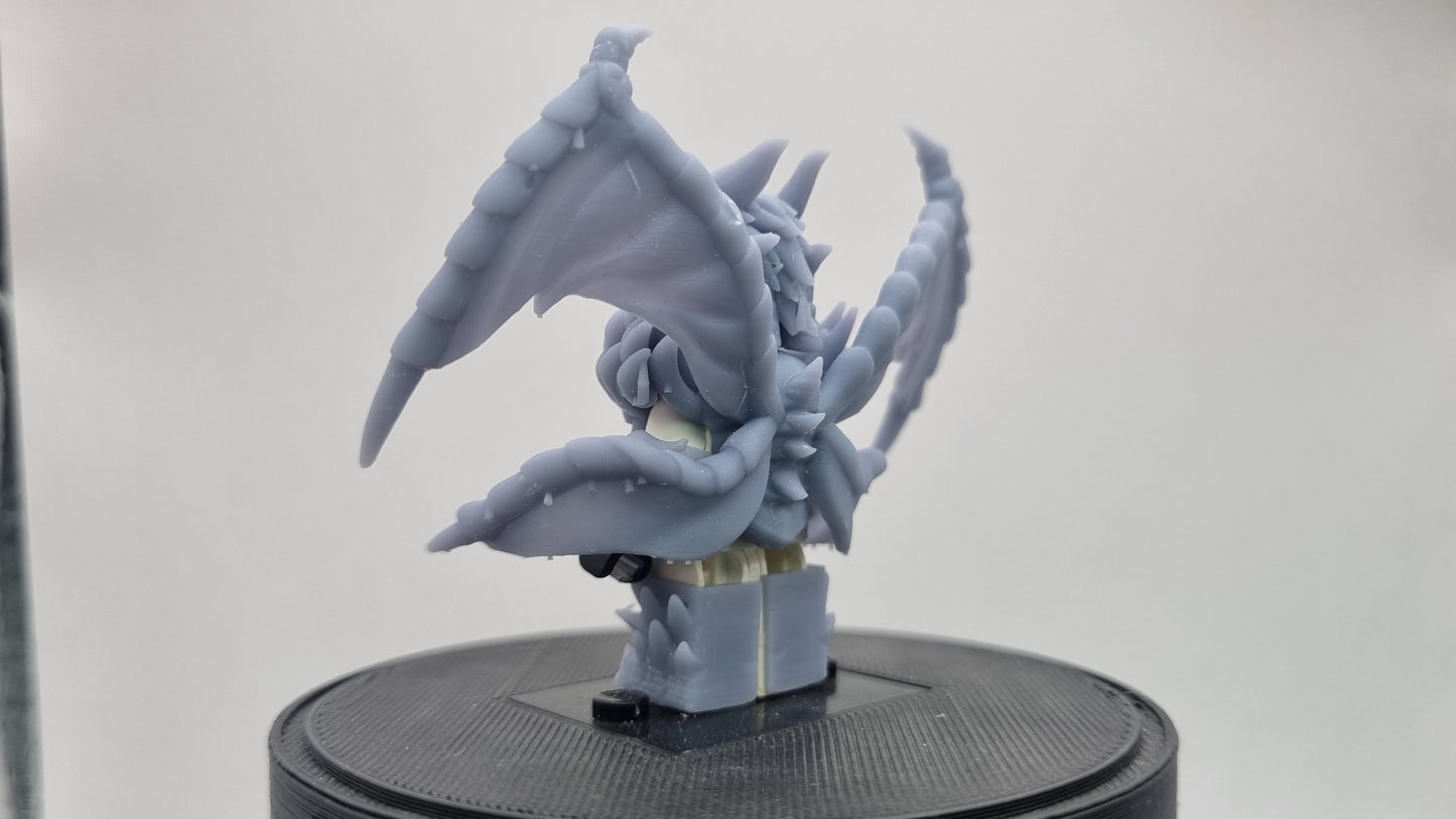 Building toy custom 3D printed devil armor set!