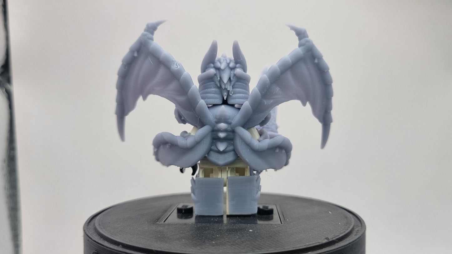 Building toy custom 3D printed devil armor set!