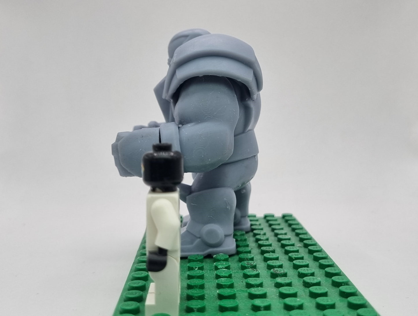 Building toy custom 3D printed super hero ancient mutated god!