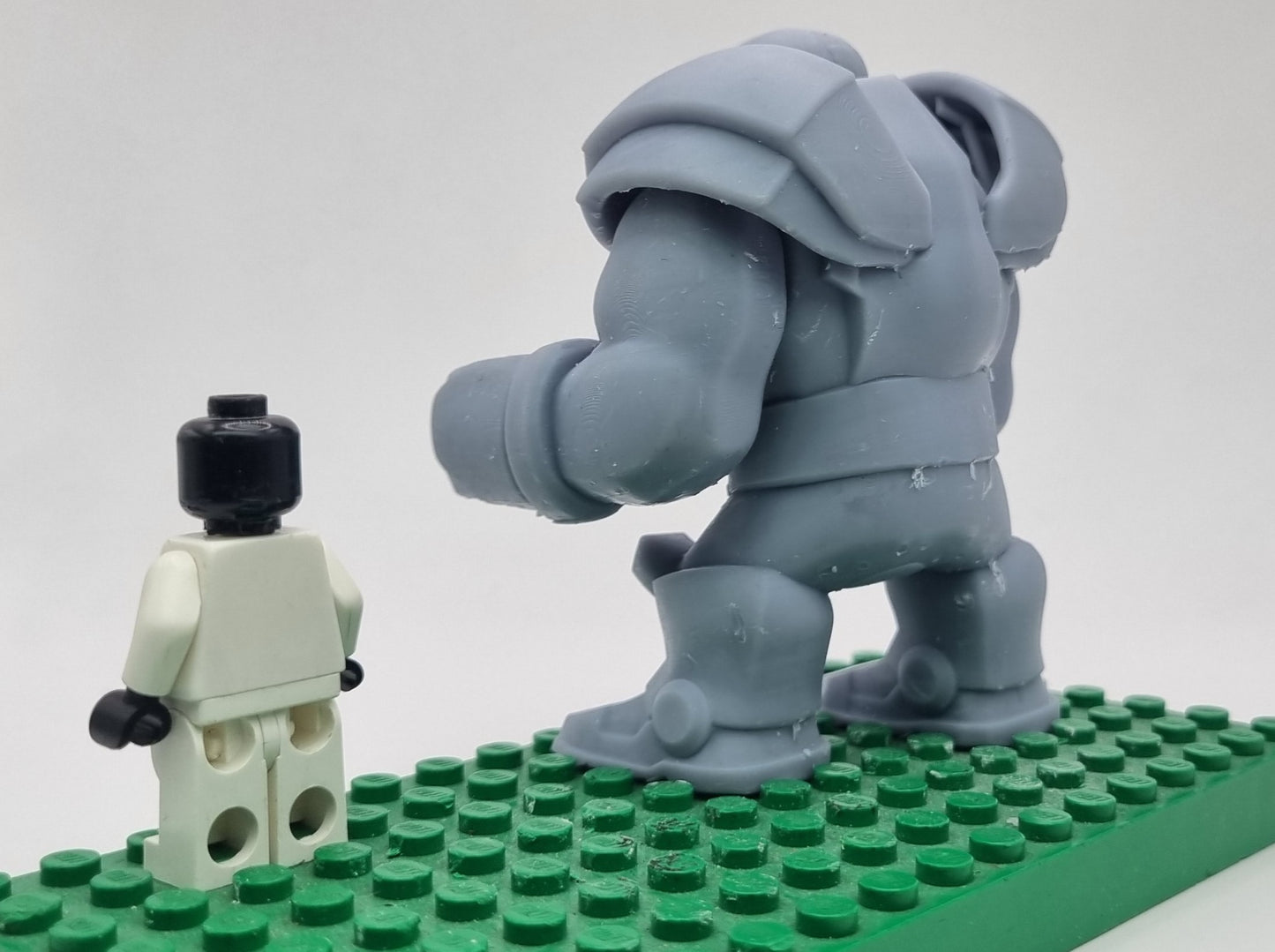 Building toy custom 3D printed super hero ancient mutated god!