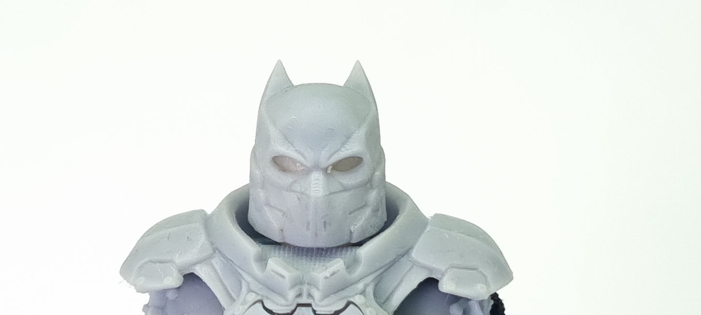 Building toy custom 3D printed snow armor XE by miniheropolis!
