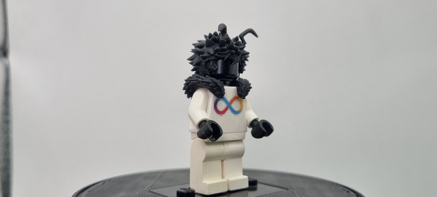 Building toy custom 3D printed super hero school bug hero!