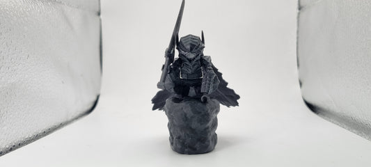 Building toy custom 3D printed dog armor statue!