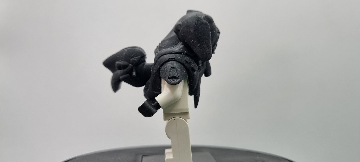 Building toy custom 3D printed fight for disc small aliens pack 3