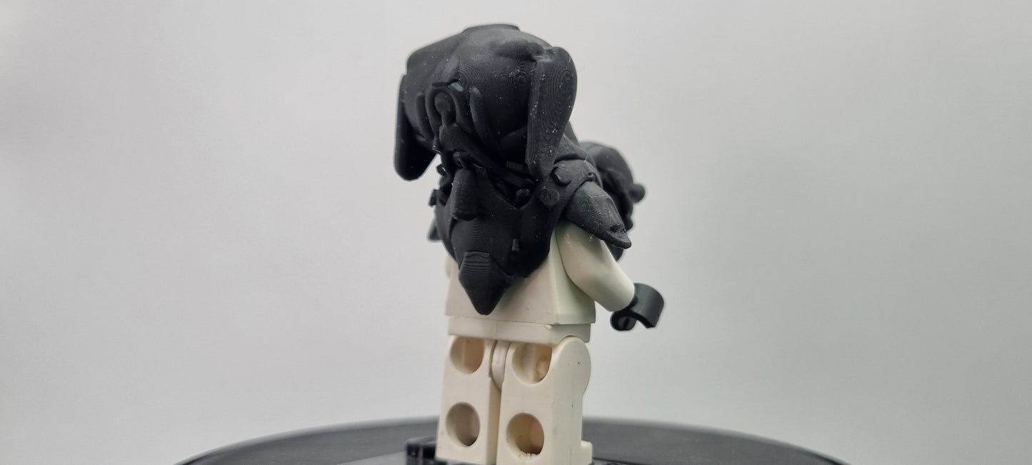 Building toy custom 3D printed fight for disc small aliens pack 3