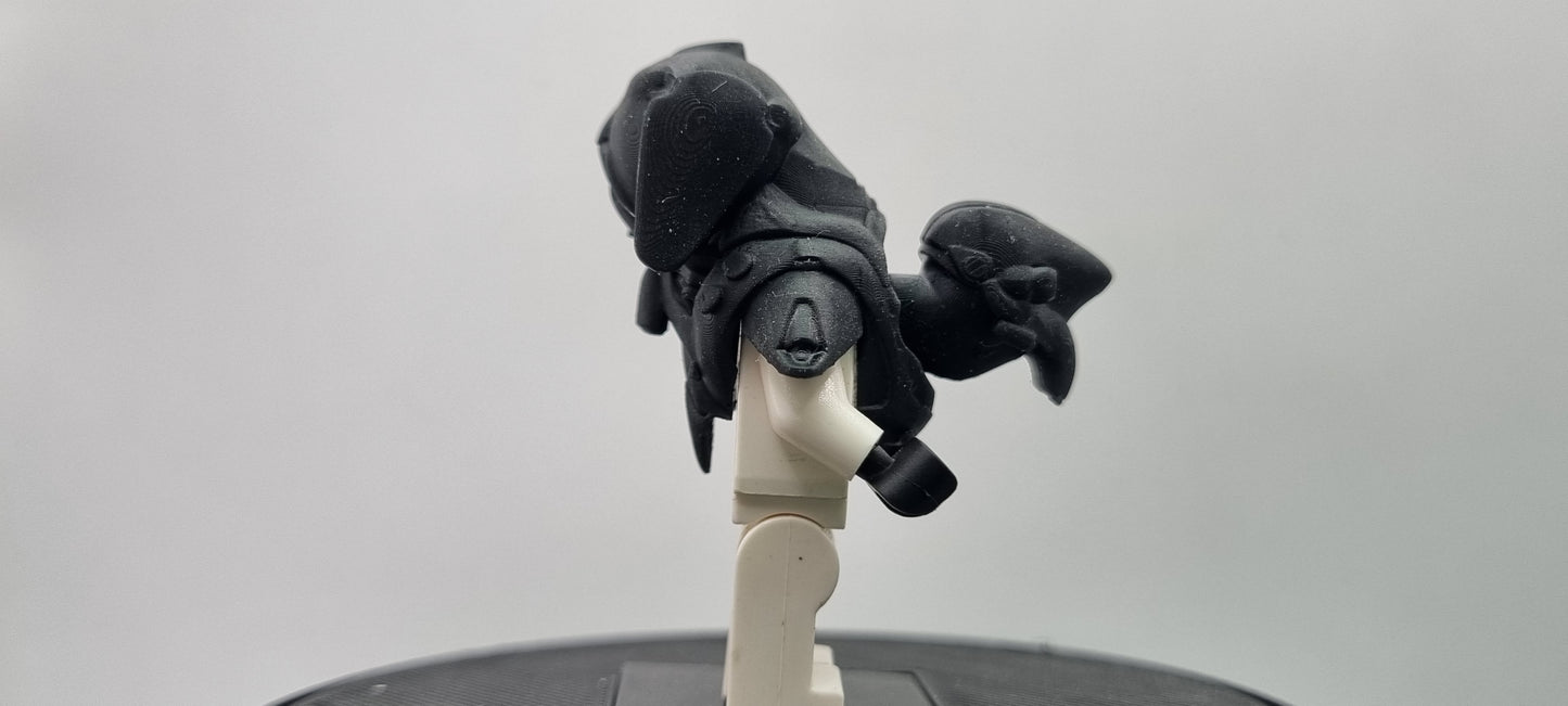 Building toy custom 3D printed fight for disc small aliens pack 3