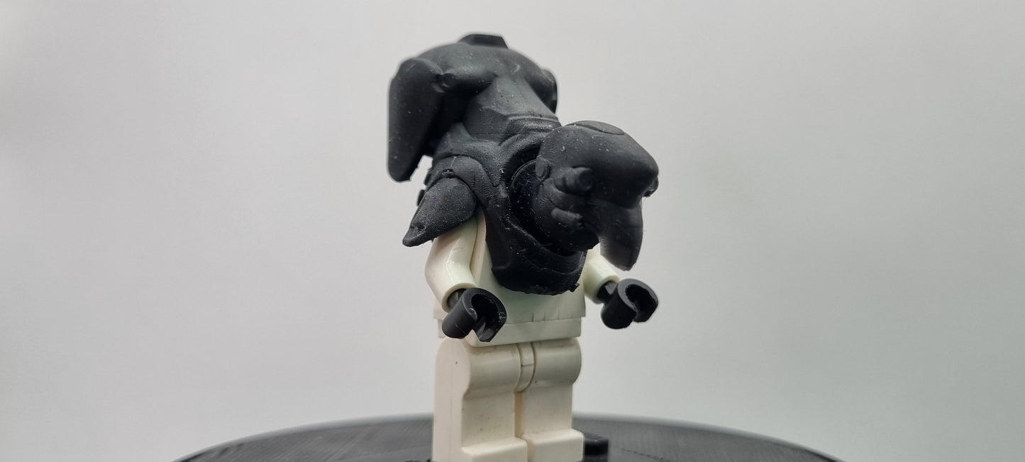 Building toy custom 3D printed fight for disc small aliens pack 3