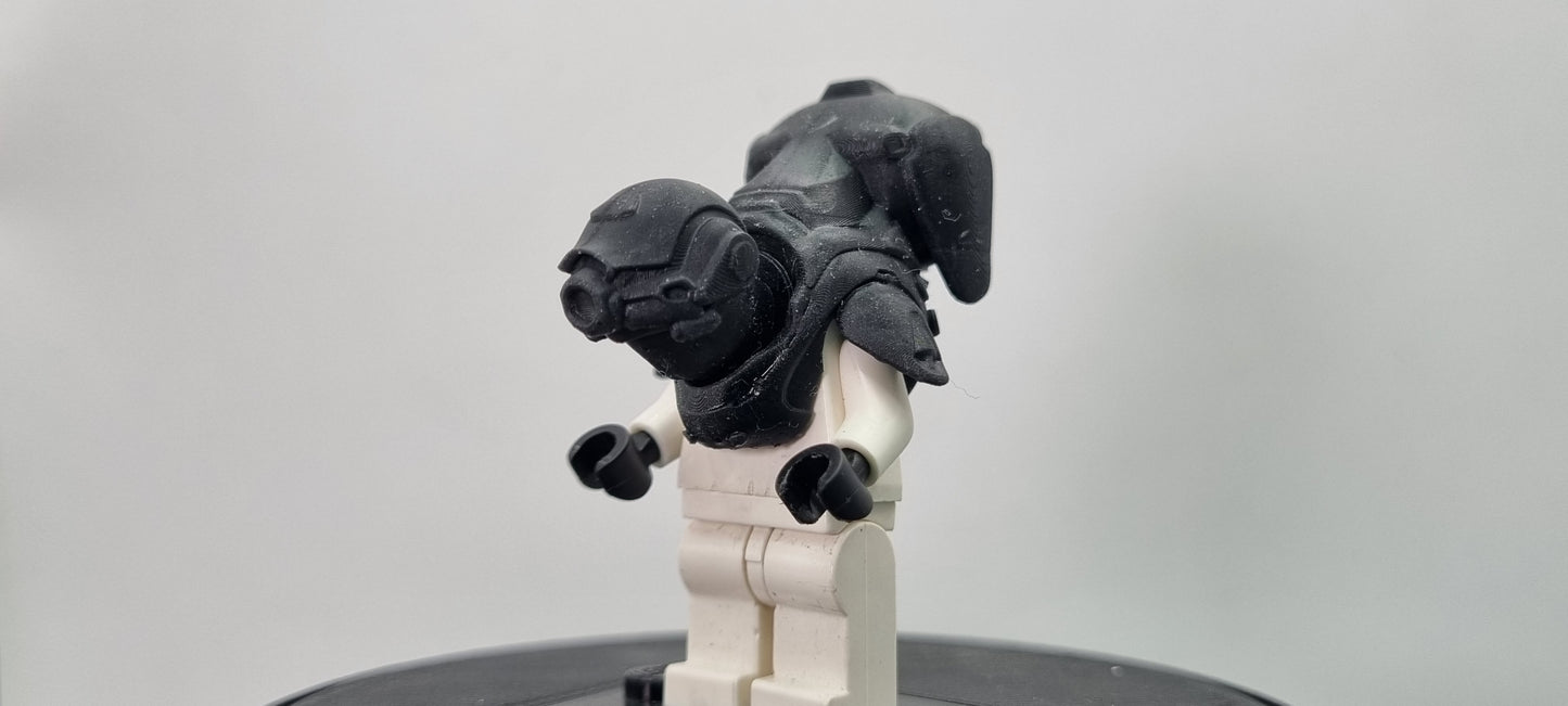 Building toy custom 3D printed fight for disc small aliens pack 3