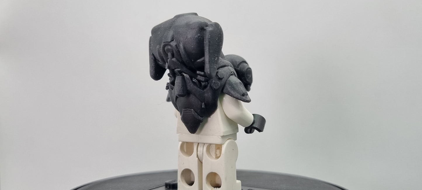 Building toy custom 3D printed fight for disc small aliens pack 3