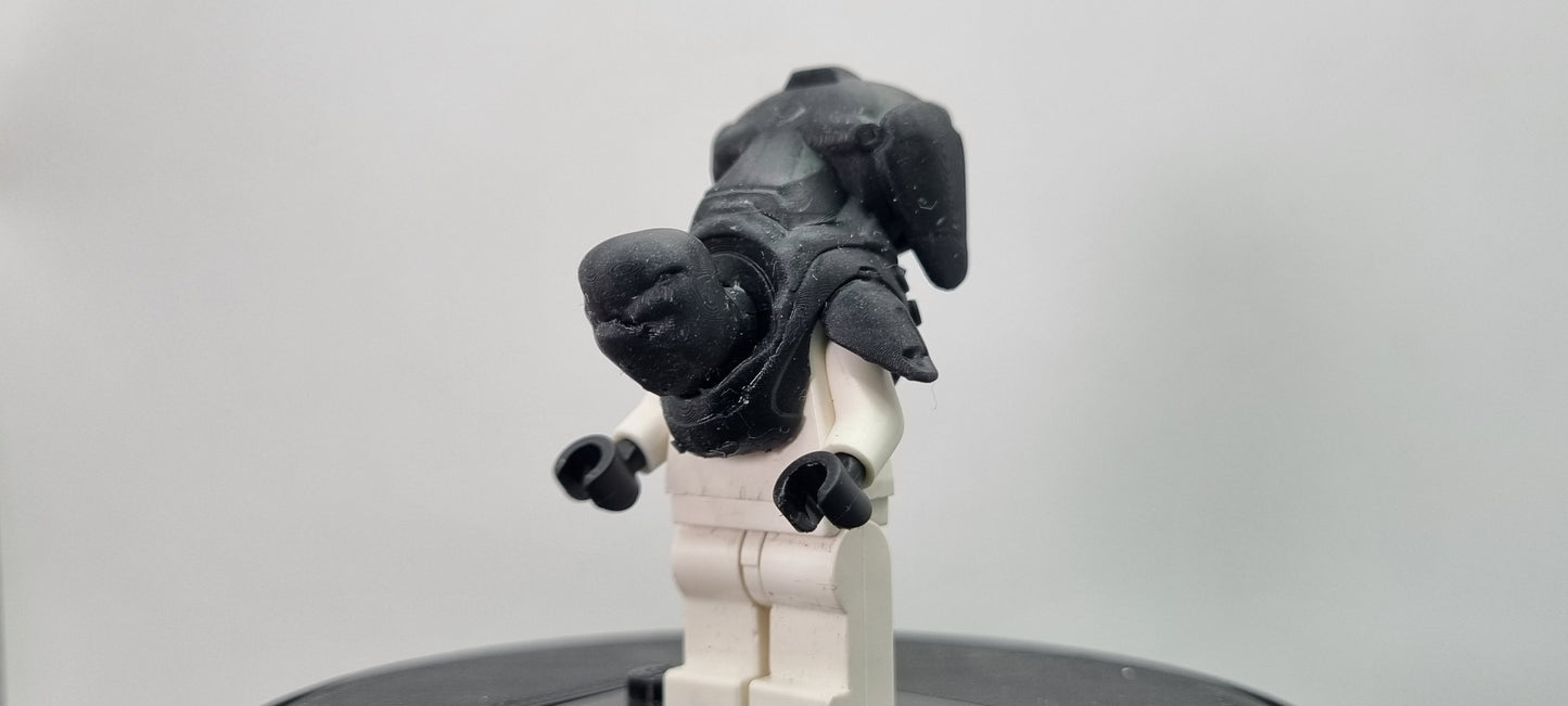 Building toy custom 3D printed fight for disc small aliens pack 3