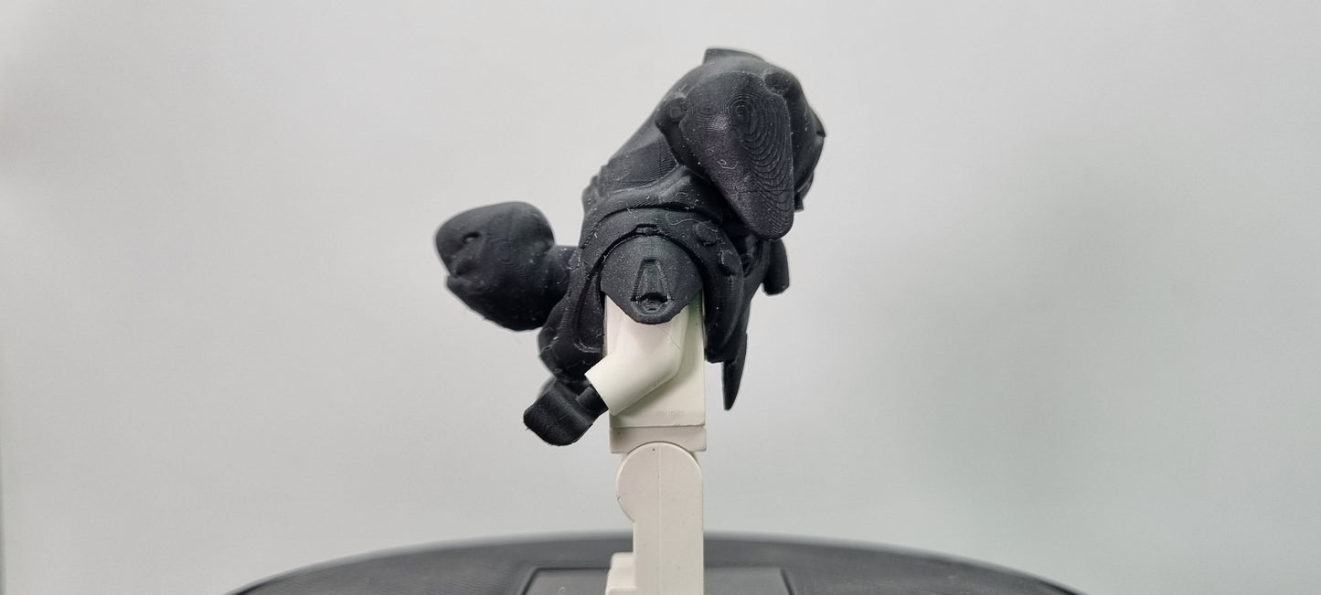 Building toy custom 3D printed fight for disc small aliens pack 3